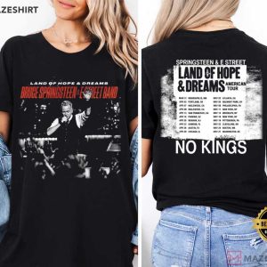 Bruce Springsteen And E Street Band American Tour 2026 T Shirt (1)