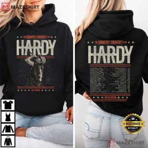Hardy Tour 2026 Country Music Concert T Shirt (4)