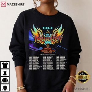 Journey Final Frontier Tour 2026 Rock Band T Shirt (1)