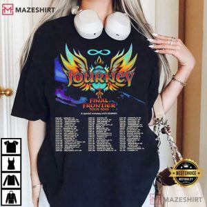 Journey Final Frontier Tour 2026 Rock Band T Shirt (3)