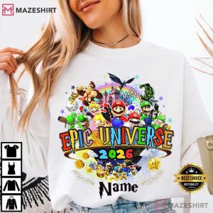 Epic Universe 2026 Personalized Family Trip T Shirt (1)