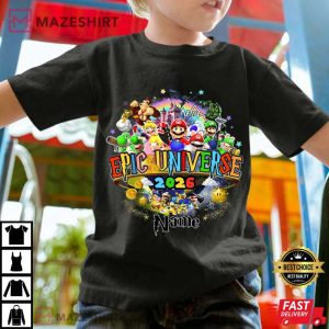 Epic Universe 2026 Personalized Family Trip T Shirt (2)