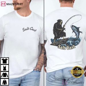 Skeleton Salt Cast Fishing T Shirt (4)