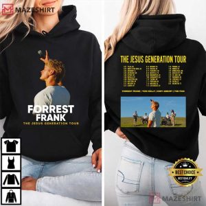 Forrest Frank Jesus Generation Tour Christian Worship T Shirt (3)