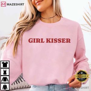 Girl Kisser Lesbian LGBTQ T Shirt (2)