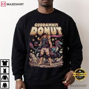 Goddamnit Donut Princess Donut Dungeon Crawler Carl T Shirt (1)