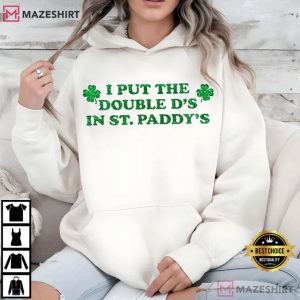 Green Glitter Shamrock St Patrick's Day T Shirt (1)