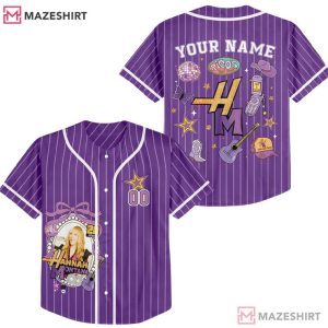 Hannah Montana 20th Anniversary Disney Baseball Jersey