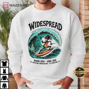 Widespread Panic Concert 2026 St Auggie T Shirt (2)