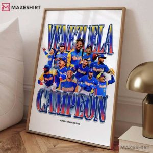Venezuela Baseball World Champion 2026 Poster (3)