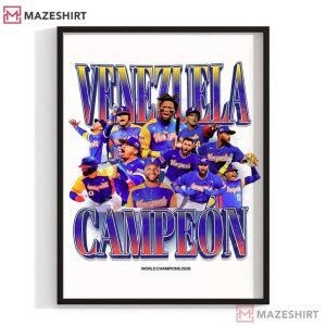 Venezuela Baseball World Champion 2026 Poster (1)