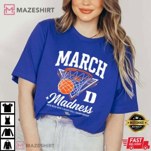 Duke Blue Devils Basketball 2026 March Madness NCAA T Shirt (2)