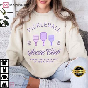 Pickleball Social Club Game Day T Shirt (3)
