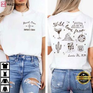 Santa Fe Bachelorette Desert Crew Bach Trip T Shirt (1)