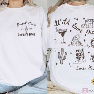 Santa Fe Bachelorette Desert Crew Bach Trip T Shirt (3)