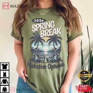 Spring Break 2026 The Party Aftermath College Vacation T Shirt (3)