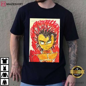 Child's Crayon Sketch T Shirt (4)