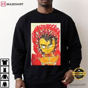 Child's Crayon Sketch T Shirt (2)