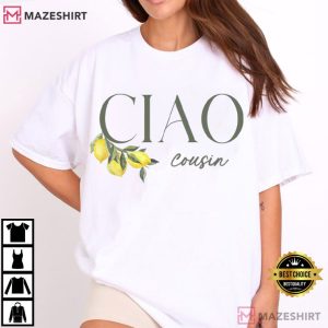 Ciao Custom Italian Lemon Cottagecore Summer T Shirt (2)