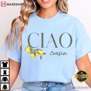 Ciao Custom Italian Lemon Cottagecore Summer T Shirt (3)