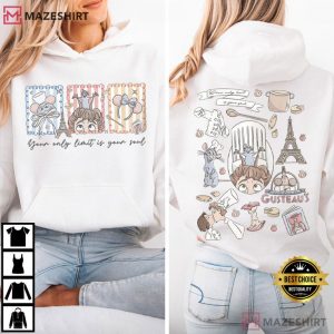 Disney Ratatouille Little Chef Remy Paris France Gusteau's T Shirt (1)