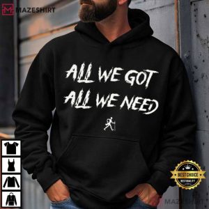 KD Daniels All We Got All We Need Football T Shirt (3)
