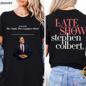 The Last Show With Stephen Colbert 2026 Farewell T Shirt (1)