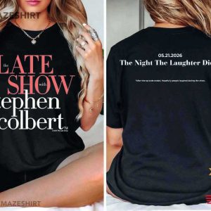 The Last Show With Stephen Colbert 2026 Talk Show T Shirt (1)