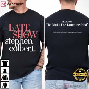 The Last Show With Stephen Colbert 2026 Talk Show T-Shirt