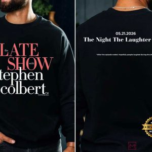 The Last Show With Stephen Colbert 2026 Talk Show T Shirt (3)