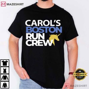 Boston Running Crew Traditional Stick Race Custom T Shirt (1)