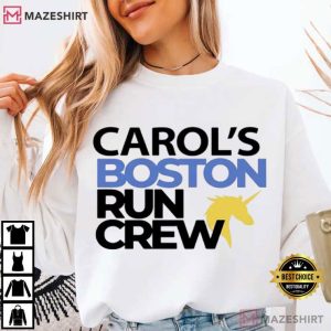 Boston Running Crew Traditional Stick Race Custom T Shirt (2)