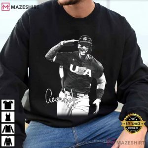 Aaron Judge USA Baseball New York Yankees T Shirt (4)