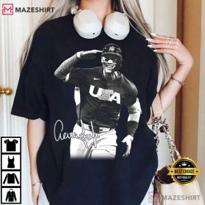 Aaron Judge USA Baseball New York Yankees T Shirt (2)