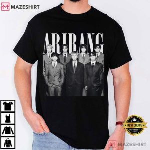 BTS Arirang Bangtan Boys Vintage Kpop 2026 Tour T Shirt (4)