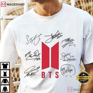 BTS World Tour 2026 The Kings Are Comebacks Signature T Shirt (3)