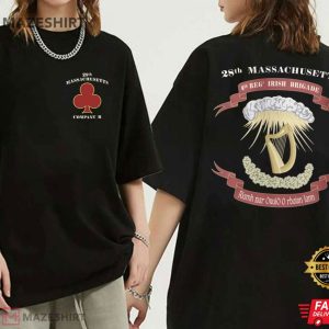 Civil War 28th Massachusetts Company B Official T Shirt (4)
