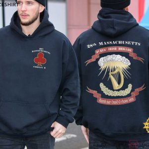 Civil War 28th Massachusetts Company B Official T Shirt (2)