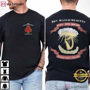 Civil War 28th Massachusetts Company B Official T-Shirt