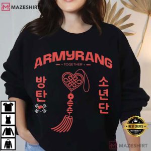 BTS Army Arirang 2026 Tour Korean Pop Concert T Shirt (4)