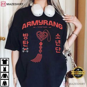 BTS Army Arirang 2026 Tour Korean Pop Concert T-Shirt