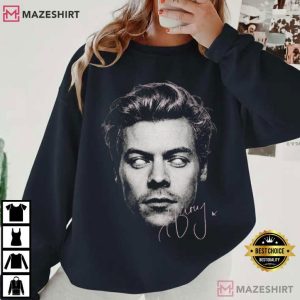 Harry Styles Kiss And Disco Big Face Funny Fan Gift T Shirt (1)
