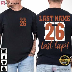 Senior Last Lap Swim Athlete Graduation T Shirt (2)