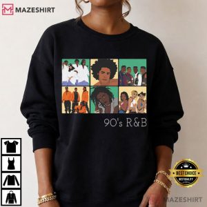 Music 90s Lauryn Hill Maxwell Boyz II Men Xscape Jodeci T Shirt (4)