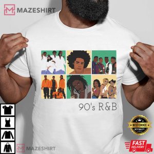 Music 90s Lauryn Hill Maxwell Boyz II Men Xscape Jodeci T Shirt (1)