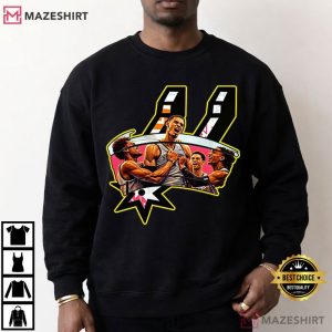San Antonio Spurs Basketball Playoff T Shirt (4)