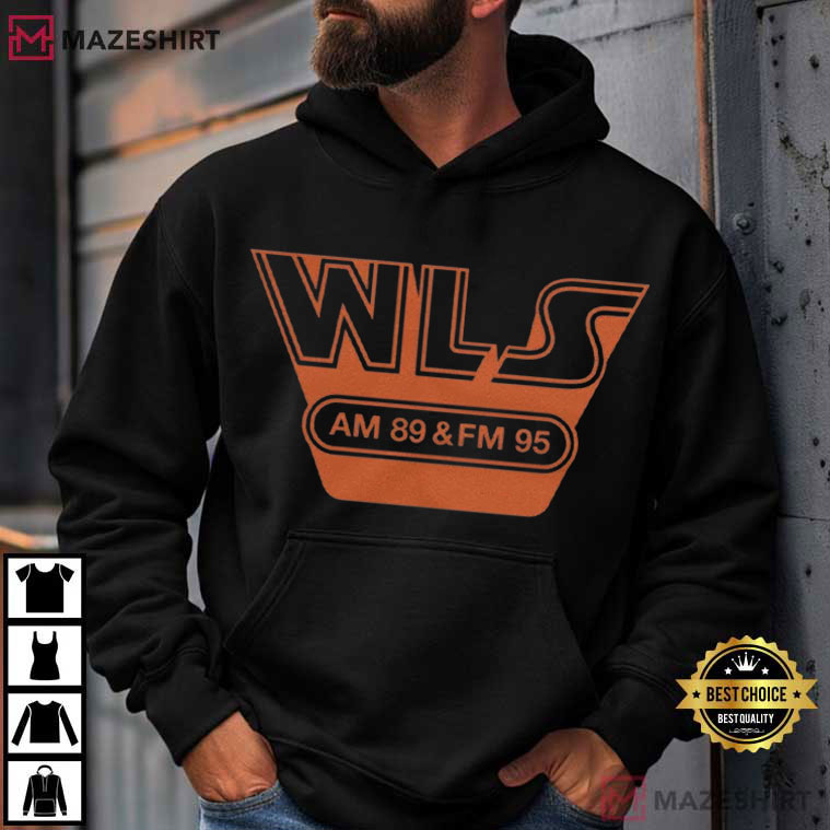 Sixteen Candles John Cusack Bryce WLS Chicago Radio Station T-Shirt Sixteen Candles John Cusack Bryce WLS Chicago Radio Station T-Shirt