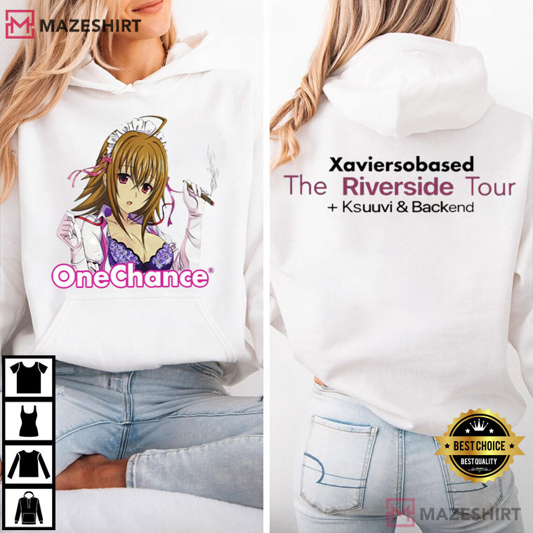 Xaviersobased Riverside Tour Merch Anime Girl Ksuuvi T-Shirt Xaviersobased Riverside Tour Merch Anime Girl Ksuuvi T-Shirt