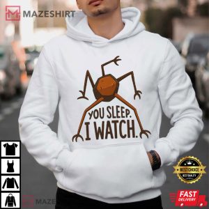 You Sleep I Watch Alien Project Hail Mary Rocky Inspired T Shirt (2)
