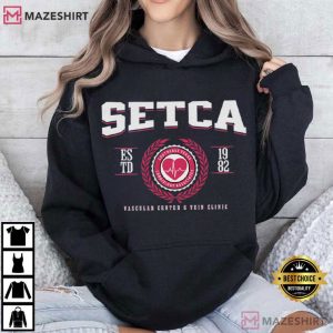 SETCA Southeast Texas Cardiovascular Associates Established 1982 T Shirt (4)